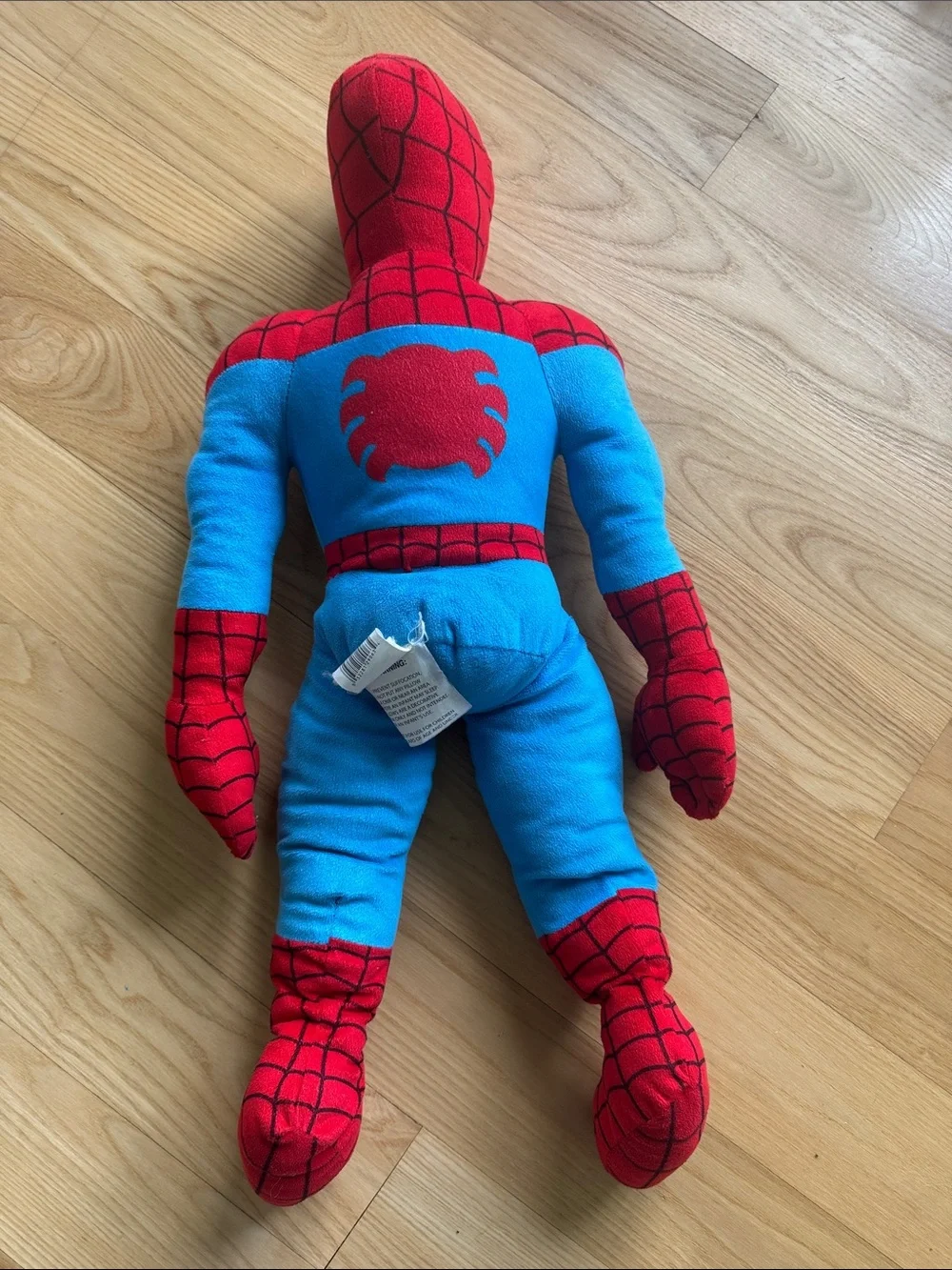 Large Marvel Spider Man Plush Pillow Buddy Stuffed Superhero Toy - Picture 3 of 12